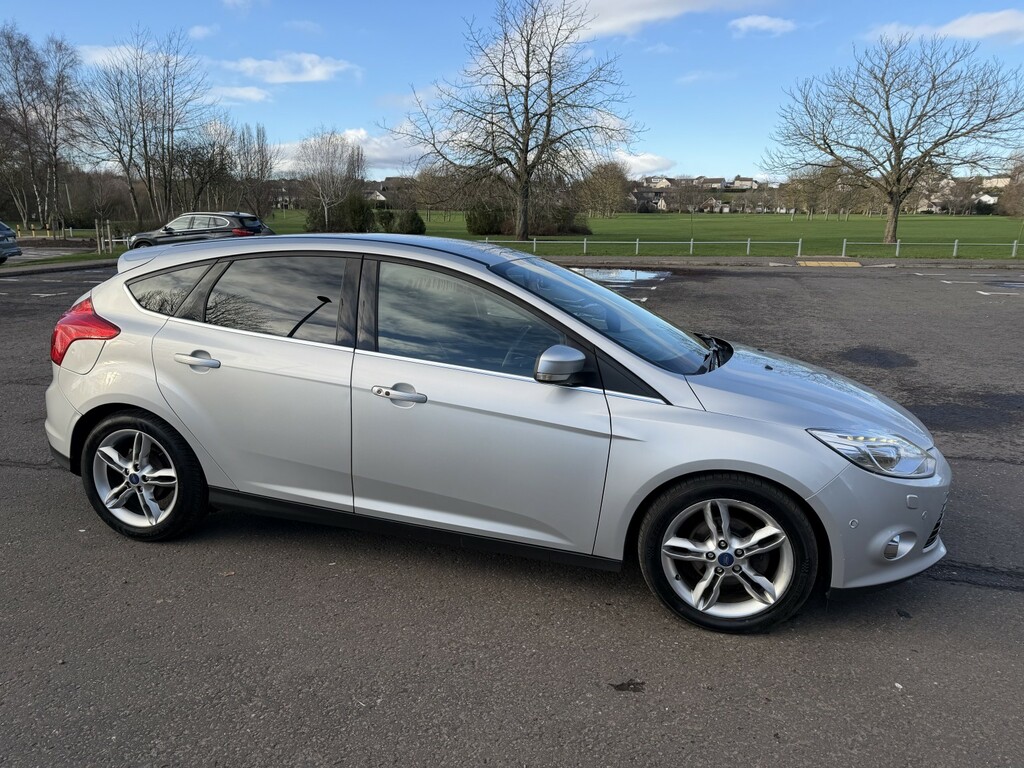 Ford Focus Hatchback 1.6 Tdci Titanium X 2014 WU14HVA Silver #4