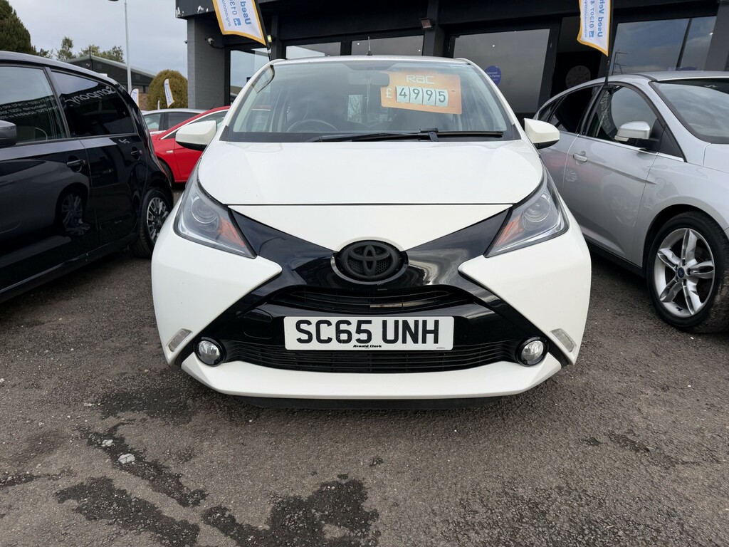 Toyota Aygo Hatchback 1.0 Vvt-i X-pression 2016 SC65UNH White #2