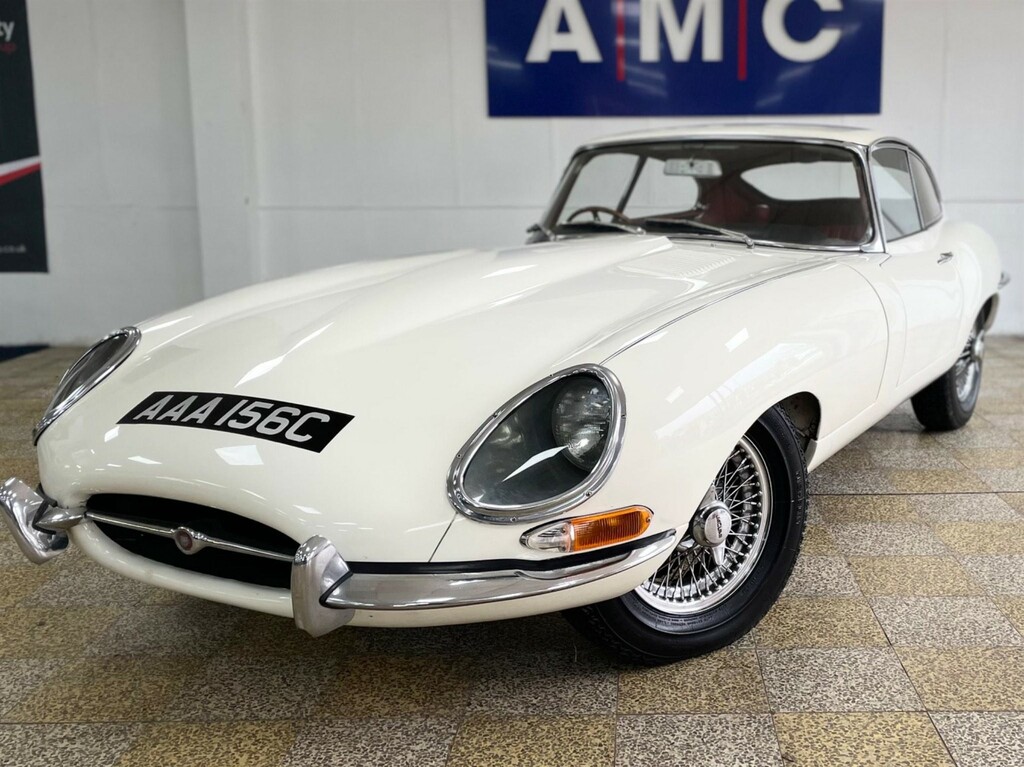 Jaguar E-Type Petrol White