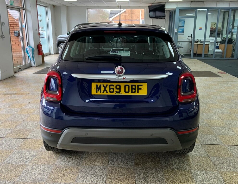 Fiat 500X 1.0 Firefly Turbo Multiair City Cross Euro 6 Ss MX69OBF Blue #6