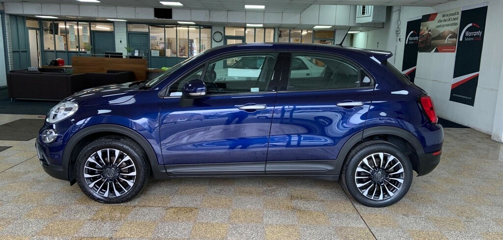 Fiat 500X 1.0 Firefly Turbo Multiair City Cross Euro 6 Ss MX69OBF Blue #4