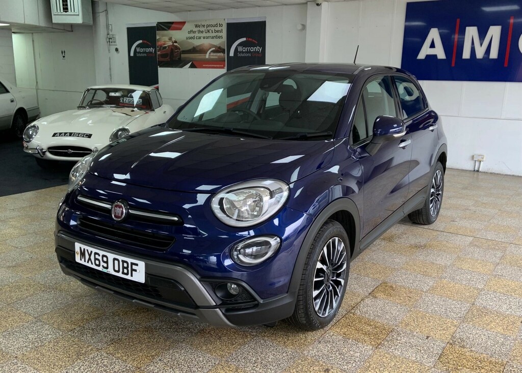 Fiat 500X 1.0 Firefly Turbo Multiair City Cross Euro 6 Ss MX69OBF Blue #3