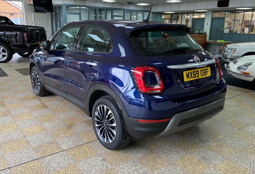 Fiat 500X 1.0 Firefly Turbo Multiair City Cross Euro 6 Ss MX69OBF Blue #5