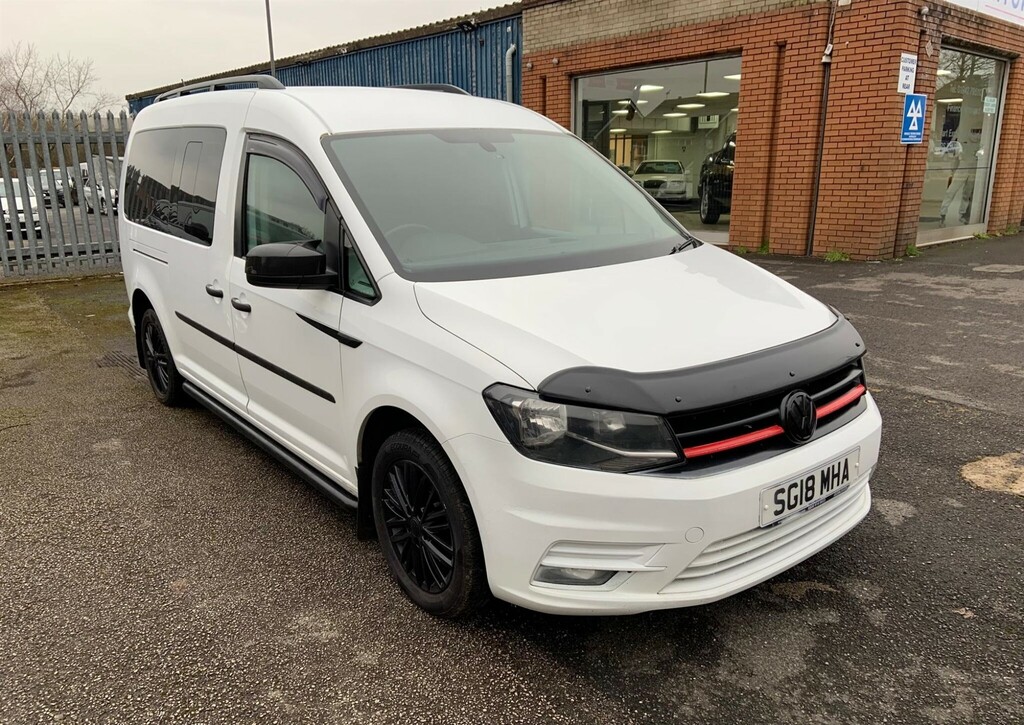 Volkswagen Caddy Maxi Life 2.0 Tdi Bluemotion Tech Dsg Euro 6 Ss White