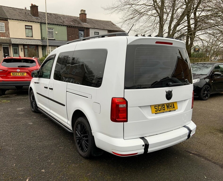 Volkswagen Caddy Maxi Life 2.0 Tdi Bluemotion Tech Dsg Euro 6 Ss SG18MHA White #5