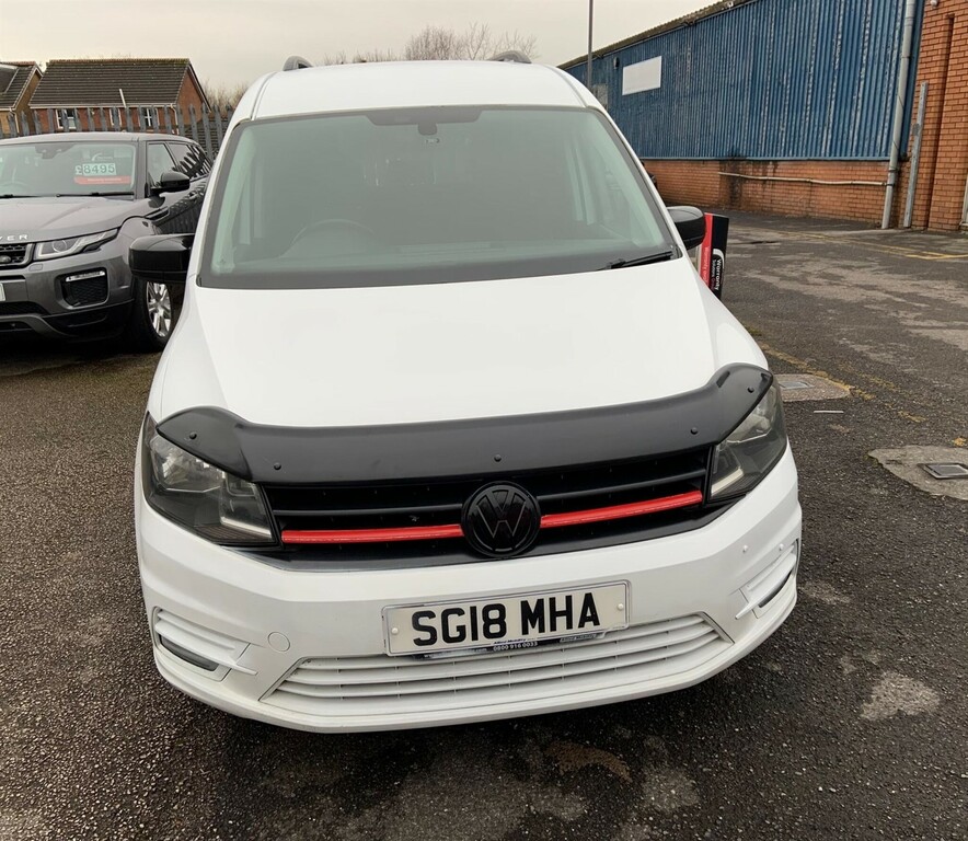 Volkswagen Caddy Maxi Life 2.0 Tdi Bluemotion Tech Dsg Euro 6 Ss SG18MHA White #2