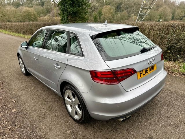 Audi A3 1.4 Tfsi Sport Sportback S Tronic Euro FL16AWP Silver #3