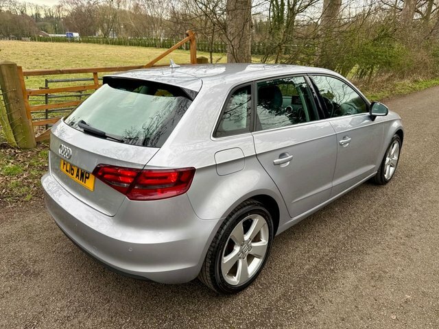 Audi A3 1.4 Tfsi Sport Sportback S Tronic Euro FL16AWP Silver #4