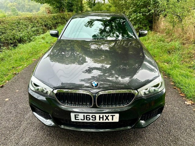 BMW 5 Series 2.0 520D Mht M Sport Saloon Hybrid Black #6