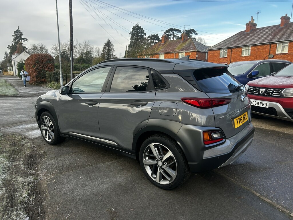 Hyundai Kona Suv 1.0 Kona Prem 1.0T My20 2019 YV19XRX Grey #3