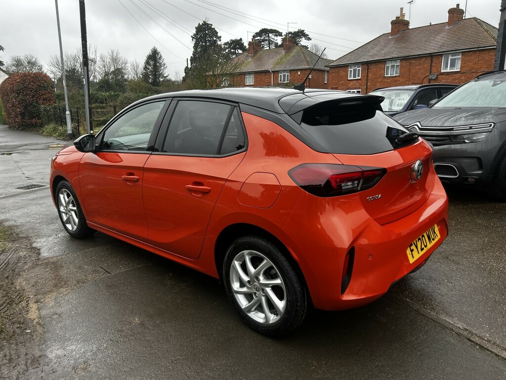 Vauxhall Corsa Hatchback 1.2 Turbo Sri Nav Premium 2020 FY20WUK Orange #3