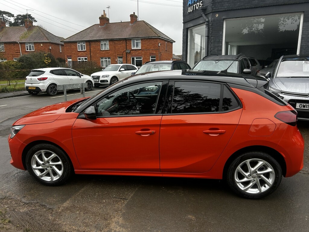 Vauxhall Corsa Hatchback 1.2 Turbo Sri Nav Premium 2020 FY20WUK Orange #2