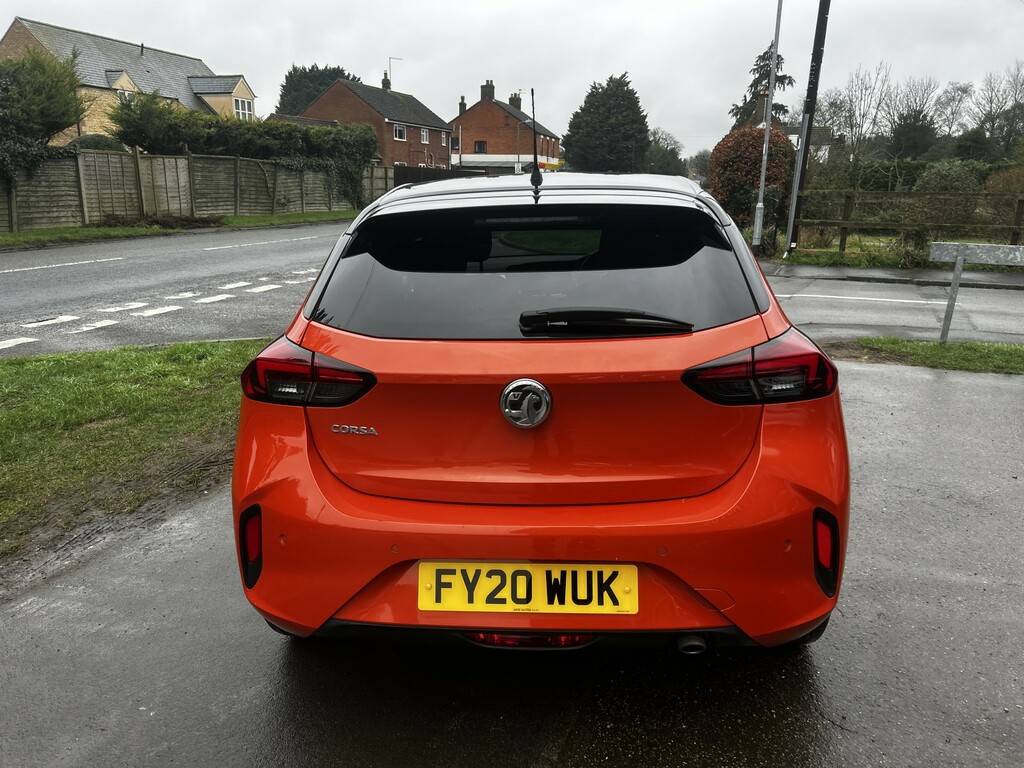 Vauxhall Corsa Hatchback 1.2 Turbo Sri Nav Premium 2020 FY20WUK Orange #4