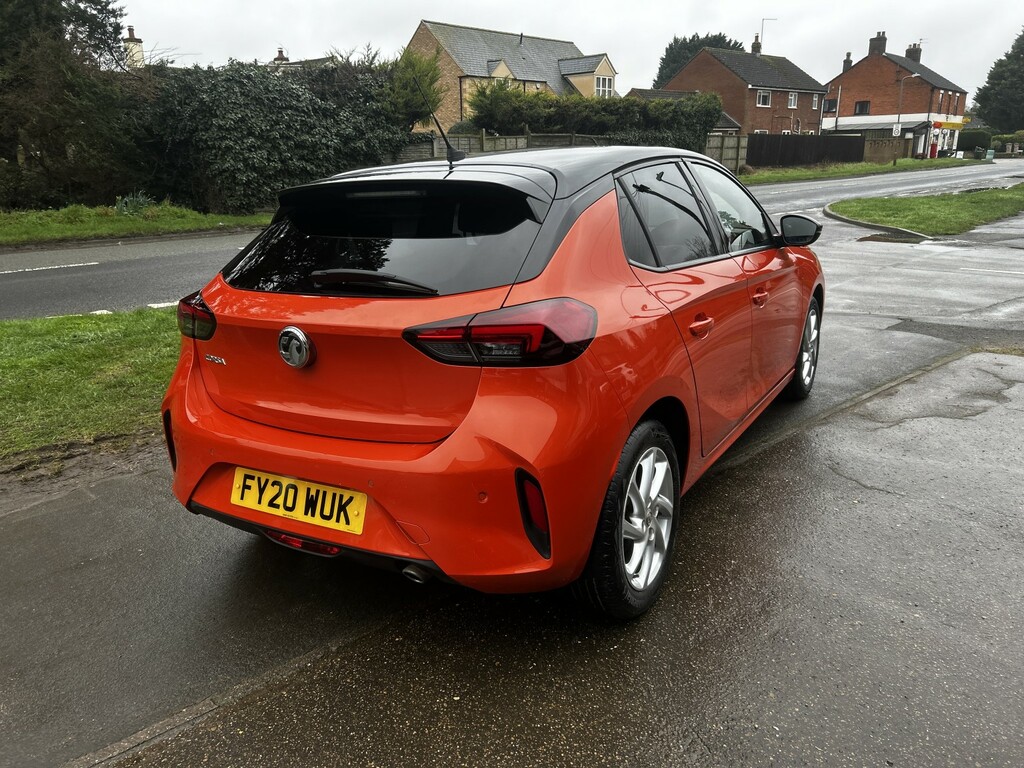 Vauxhall Corsa Hatchback 1.2 Turbo Sri Nav Premium 2020 FY20WUK Orange #5