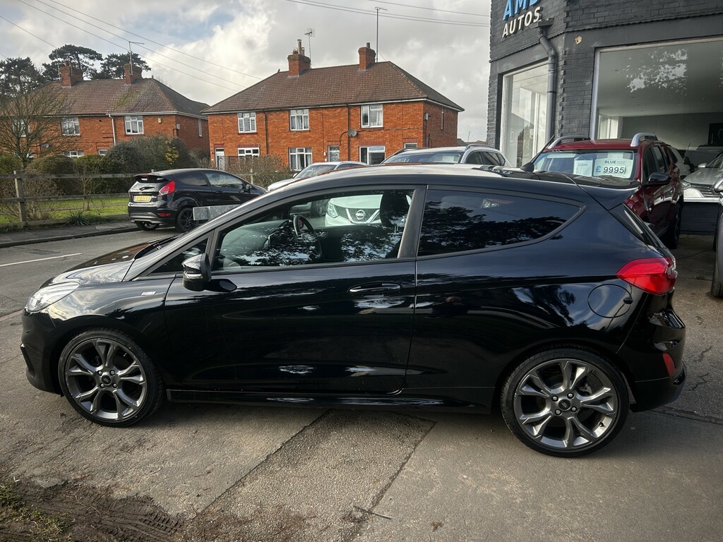 Ford Fiesta Hatchback 1.0 T Ecoboost St-line 2018 CN51LLL Black #2