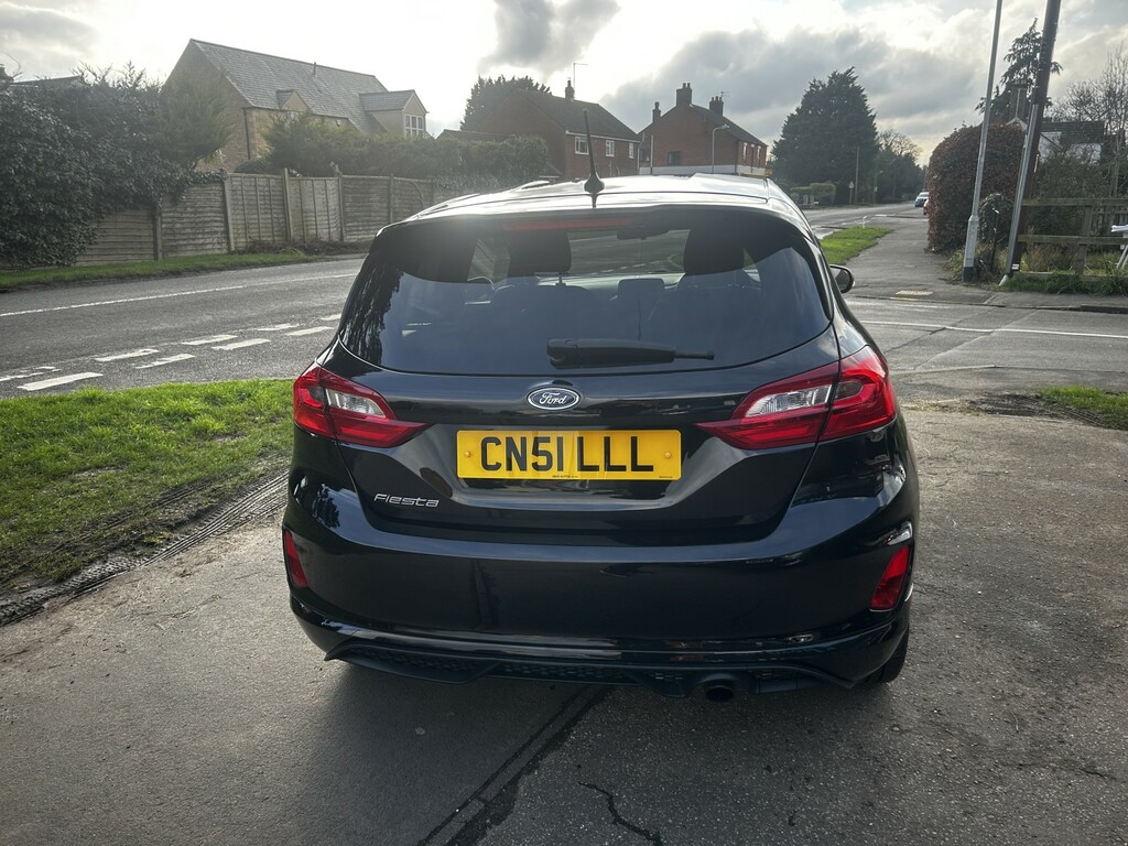 Ford Fiesta Hatchback 1.0 T Ecoboost St-line 2018 CN51LLL Black #4