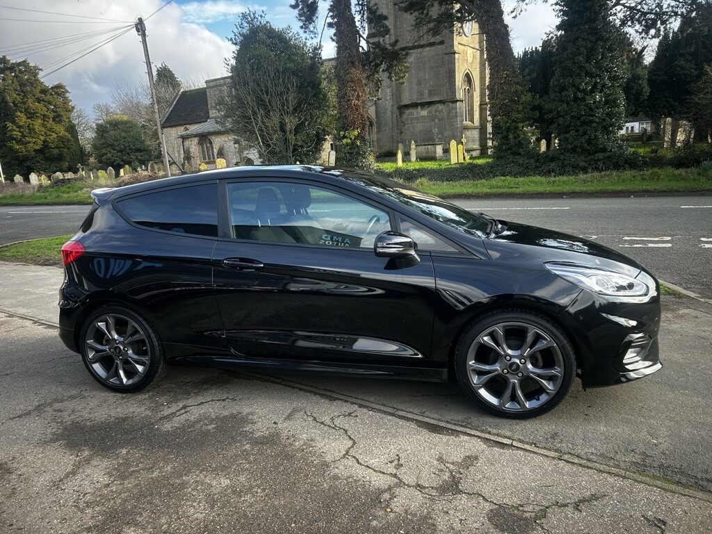Ford Fiesta Hatchback 1.0 T Ecoboost St-line 2018 CN51LLL Black #6
