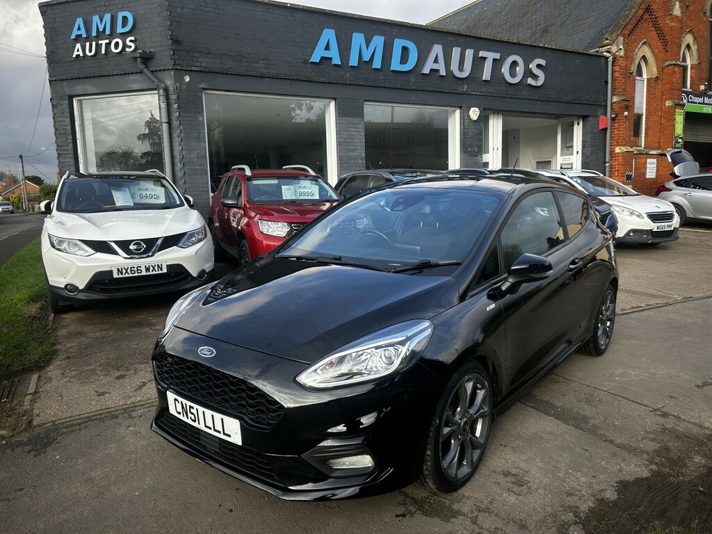 Ford Fiesta Hatchback 1.0 T Ecoboost St-line 2018 Black