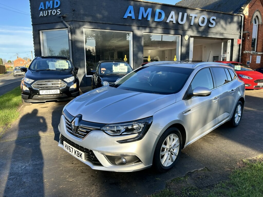 Renault Megane Estate 1.5 Dynamique Nav Dci 110 2017 Silver
