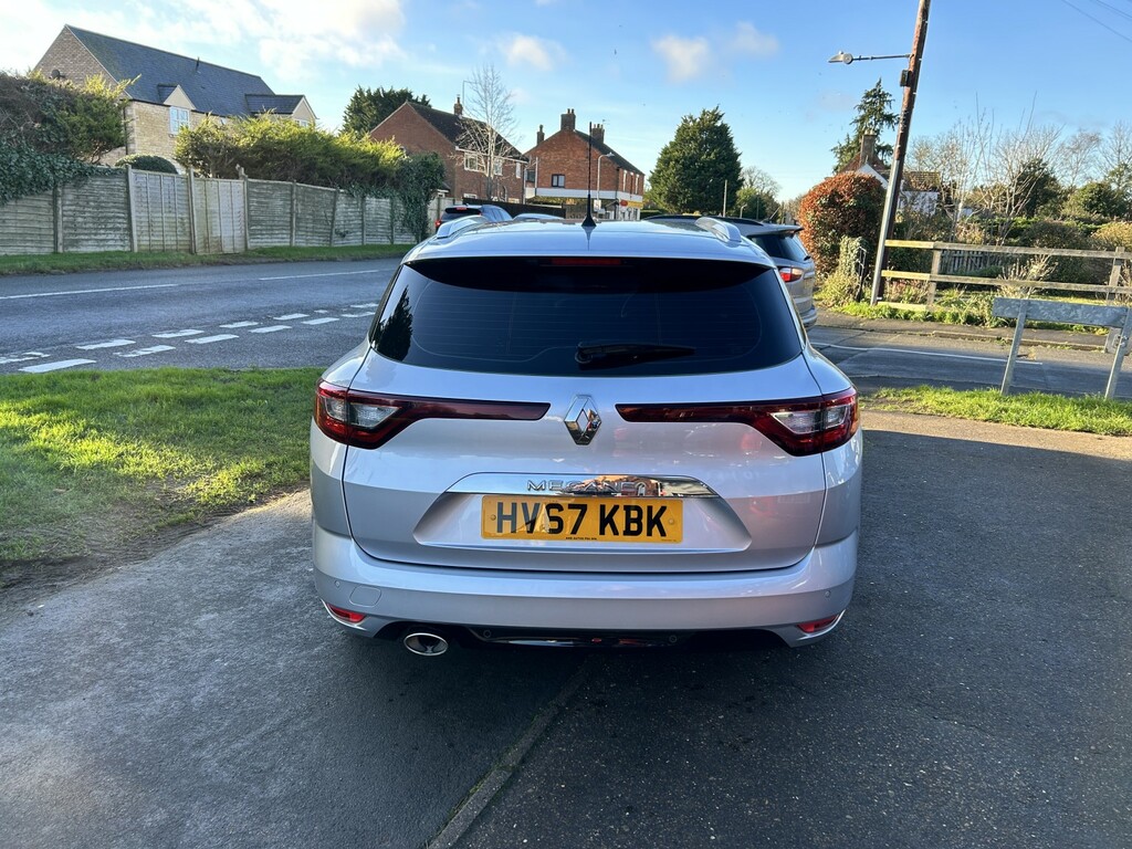 Renault Megane Estate 1.5 Dynamique Nav Dci 110 2017 HV67KBK Silver #4