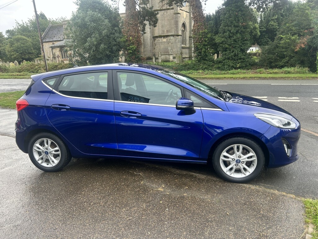 Ford Fiesta Hatchback 1.0 T Ecoboost Zetec 2017 SG67EEA Blue #6