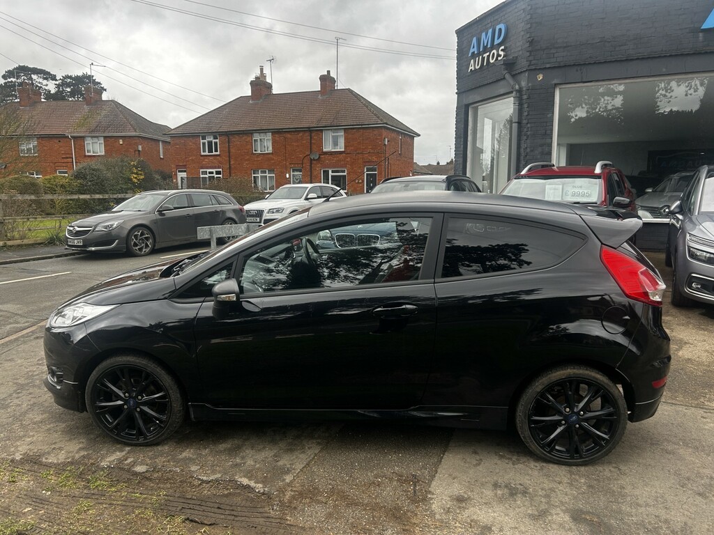 Ford Fiesta Hatchback 1.0 T Ecoboost Zetec S Black Edition 20 AF15OGT Black #2