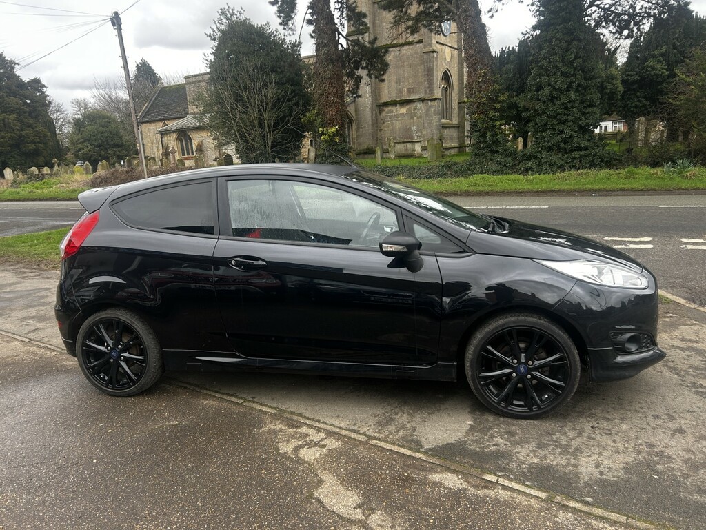 Ford Fiesta Hatchback 1.0 T Ecoboost Zetec S Black Edition 20 AF15OGT Black #6