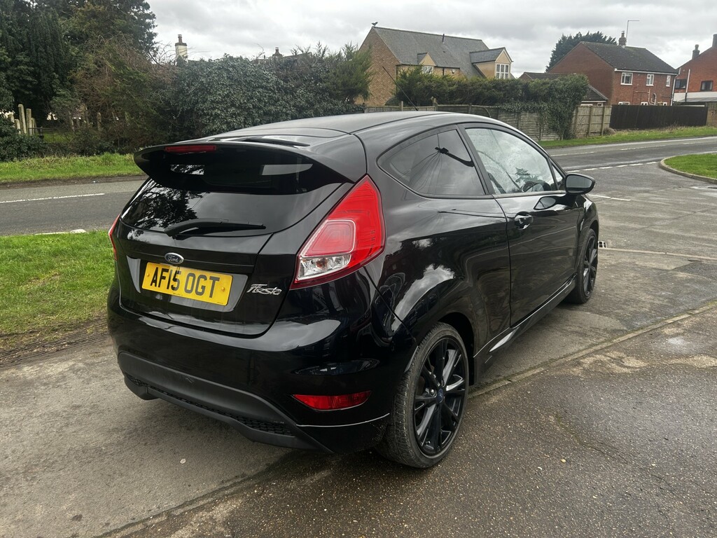 Ford Fiesta Hatchback 1.0 T Ecoboost Zetec S Black Edition 20 AF15OGT Black #5