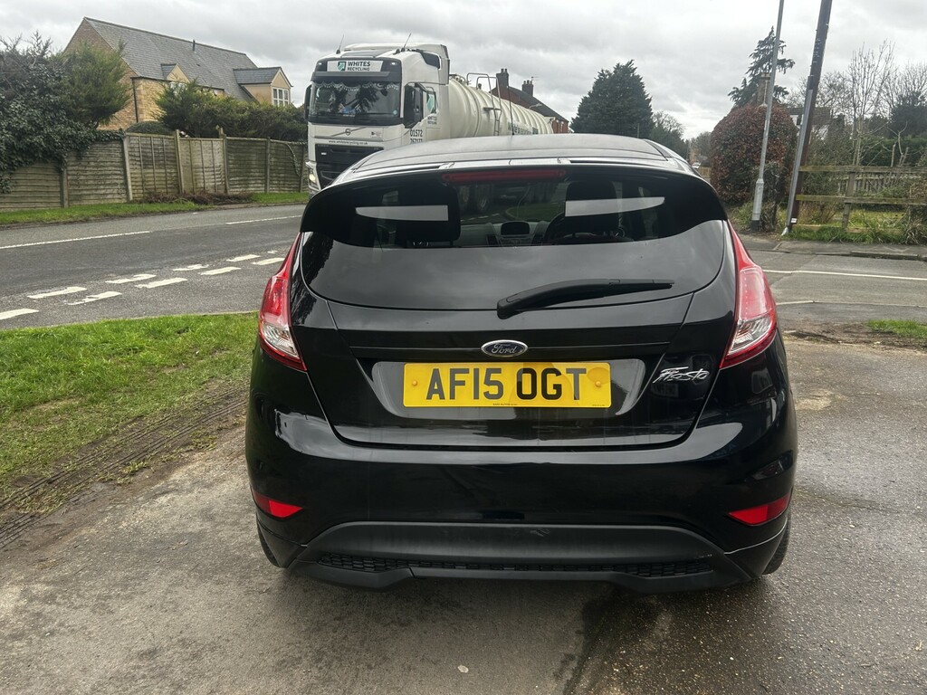 Ford Fiesta Hatchback 1.0 T Ecoboost Zetec S Black Edition 20 AF15OGT Black #4
