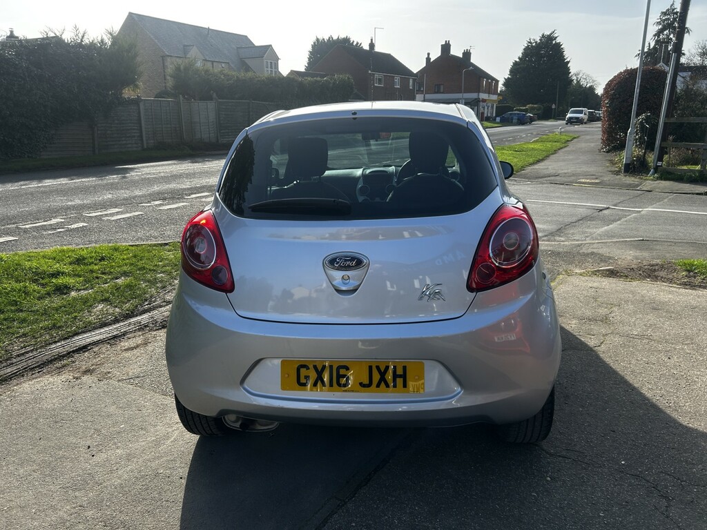 Ford KA Hatchback 1.2 Zetec 2016 GX16JXH Silver #4