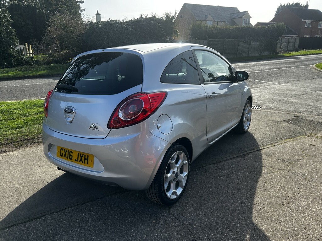 Ford KA Hatchback 1.2 Zetec 2016 GX16JXH Silver #5