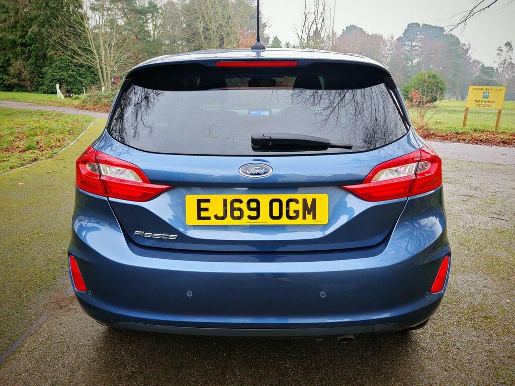 Ford Fiesta Hatchback 1.0T Ecoboost Titanium Euro 6 Ss EJ69OGM Blue #5