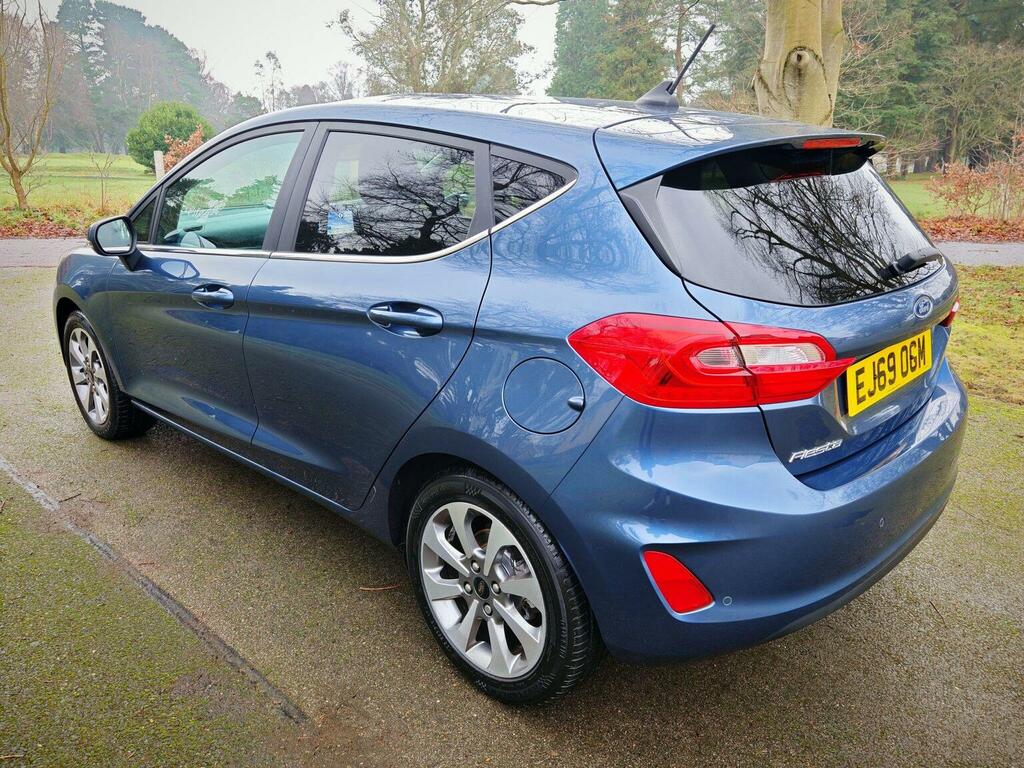 Ford Fiesta Hatchback 1.0T Ecoboost Titanium Euro 6 Ss EJ69OGM Blue #6