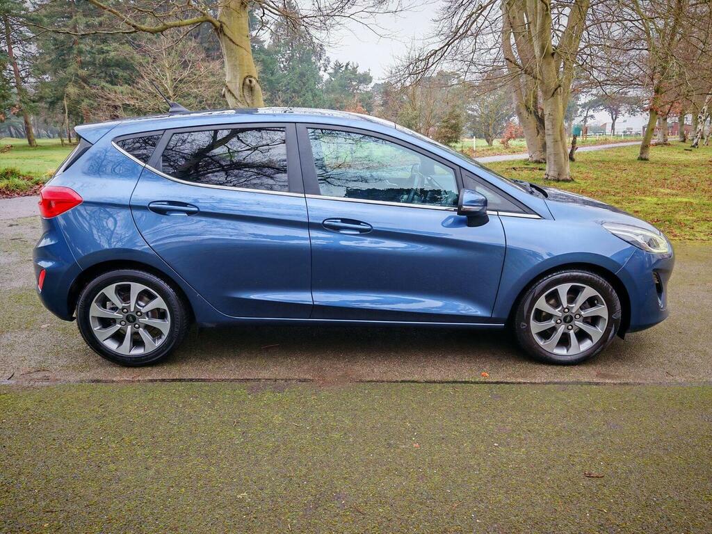 Ford Fiesta Hatchback 1.0T Ecoboost Titanium Euro 6 Ss EJ69OGM Blue #3