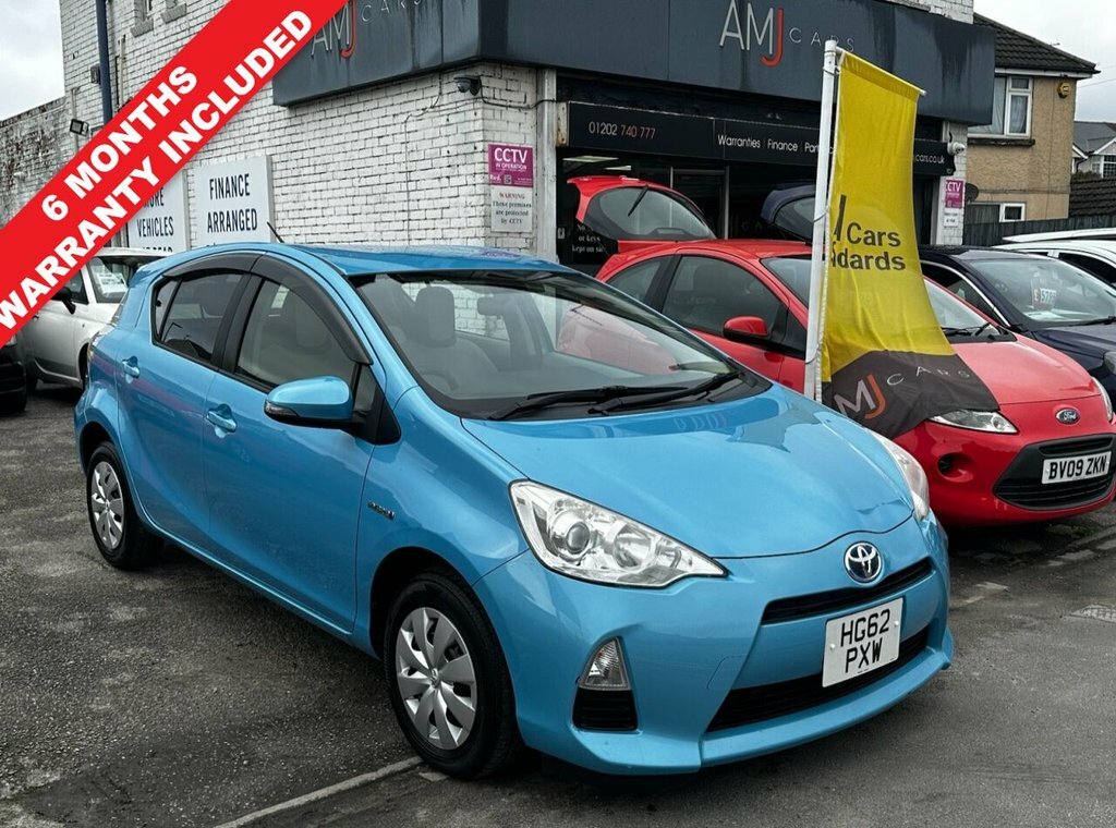 Toyota Aqua Hatchback Blue #2