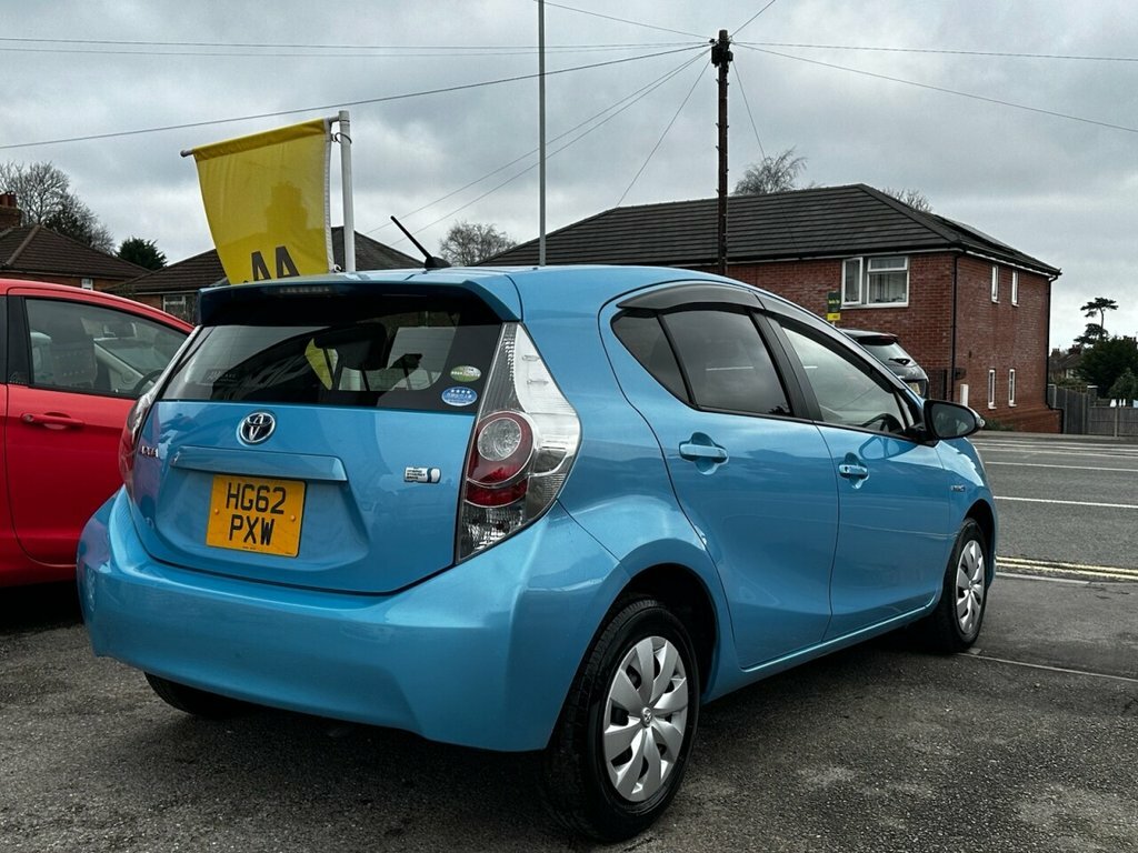 Toyota Aqua Hatchback Blue #5