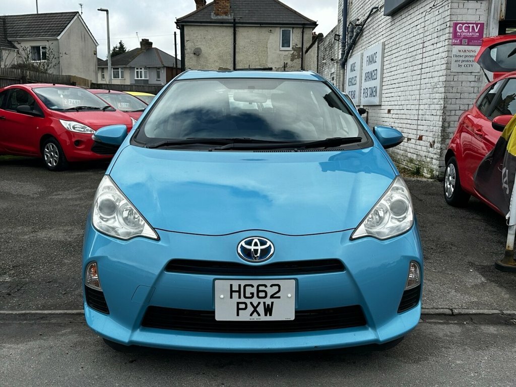 Toyota Aqua Hatchback Blue #3