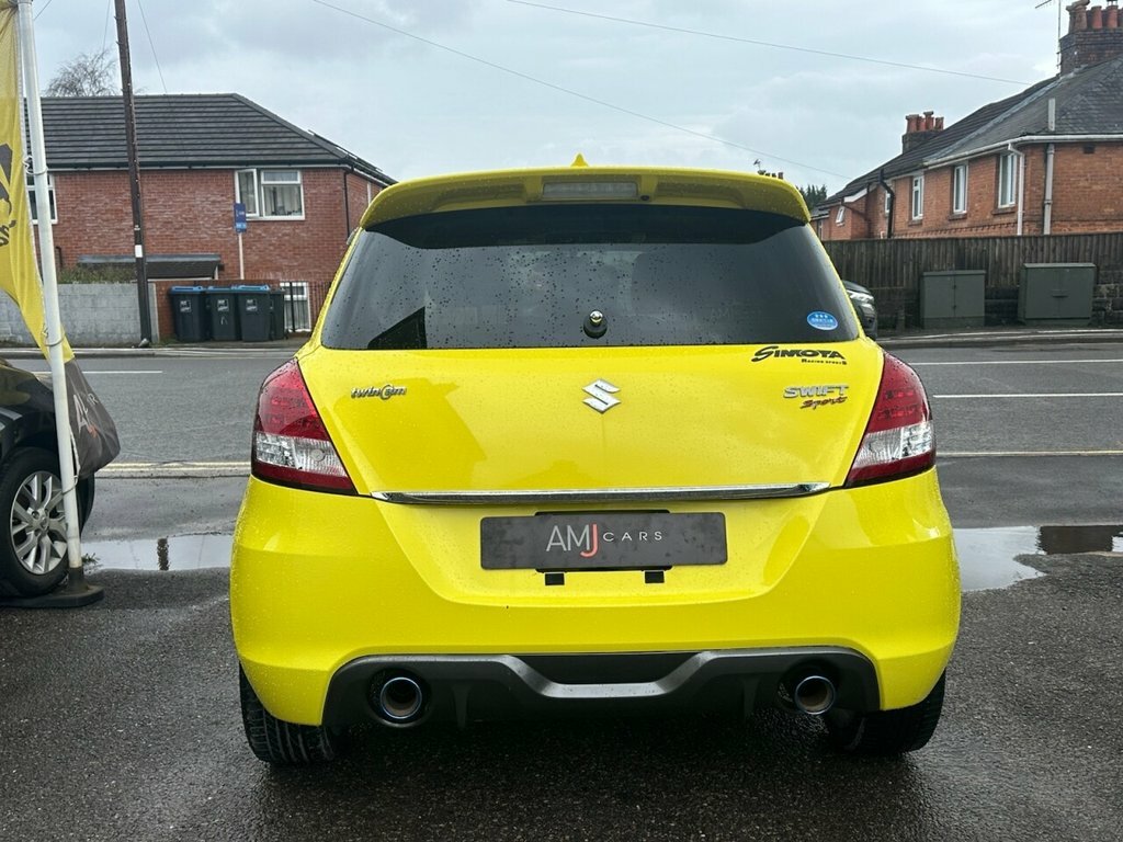 Suzuki Swift Hatchback SWIF003 Yellow #5