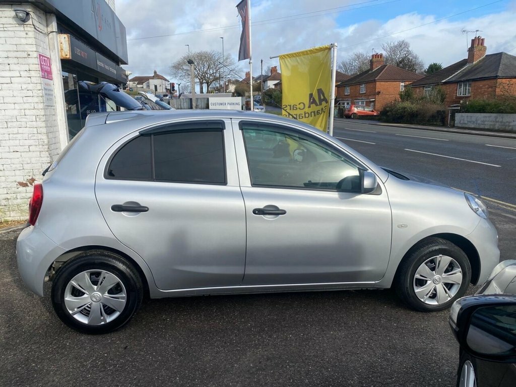Nissan Micra Hatchback Silver #6