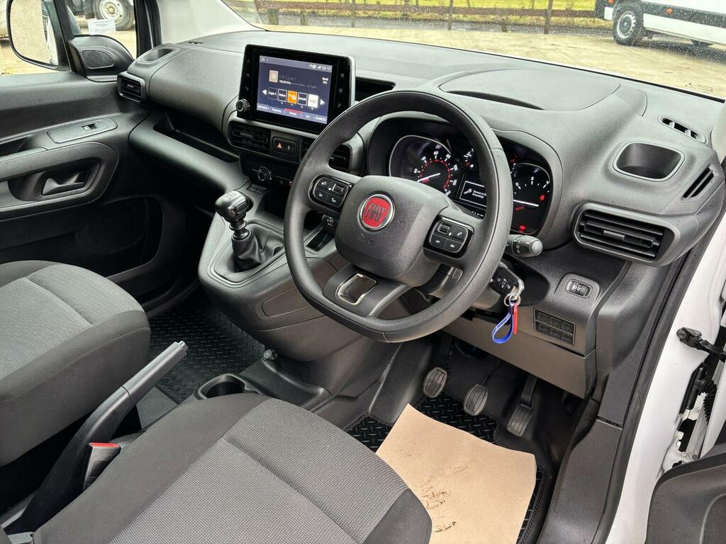 Fiat Doblo Panel Van 1.5 Bluehdi 1000Kg Maxi Lwb Euro 6 Ss White #2