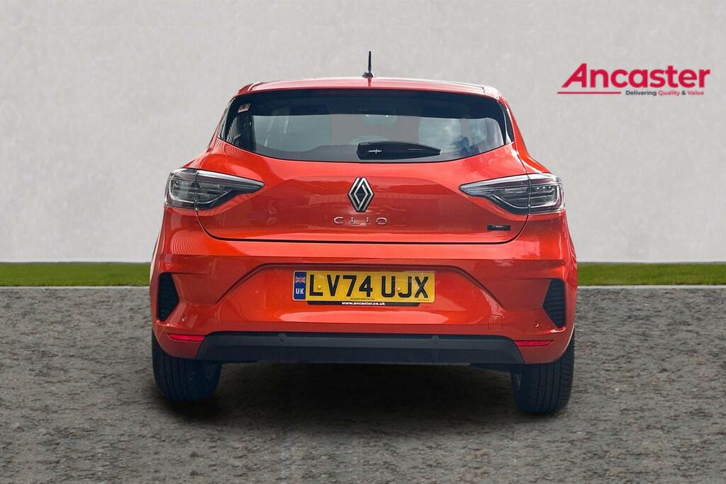 Renault Clio 1.6 E-tech Full Hybrid 145 Evolution LV74UJX Orange #4