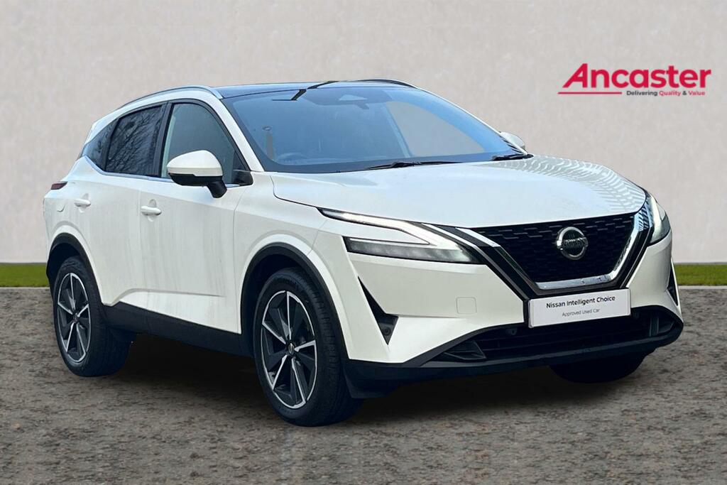 Nissan Qashqai 1.3 Dig-t Mh Tekna White