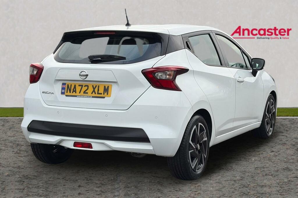 Nissan Micra 1.0 Ig-t 92 Acenta Cvt Vision Pack NA72XLM White #3