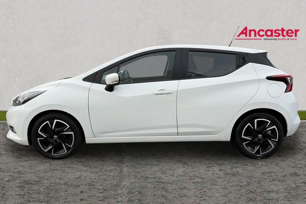Nissan Micra 1.0 Ig-t 92 Acenta Cvt Vision Pack NA72XLM White #6