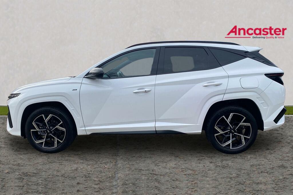 Hyundai Tucson 1.6T Hybrid N Line EA25AHE White #6