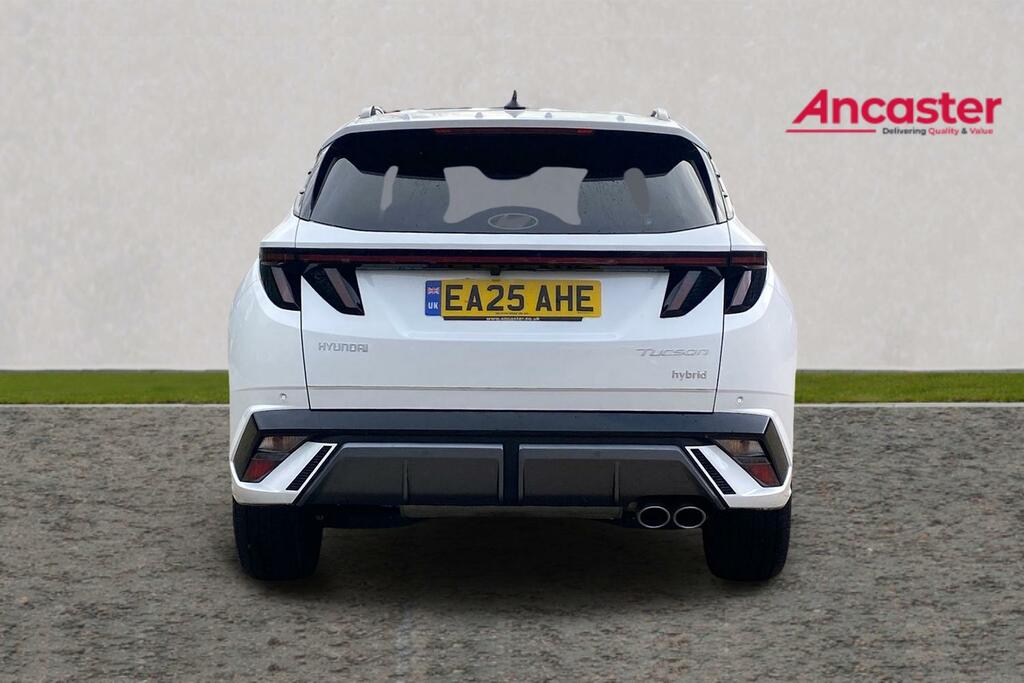 Hyundai Tucson 1.6T Hybrid N Line EA25AHE White #4
