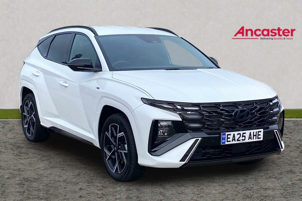 Hyundai Tucson 1.6T Hybrid N Line White