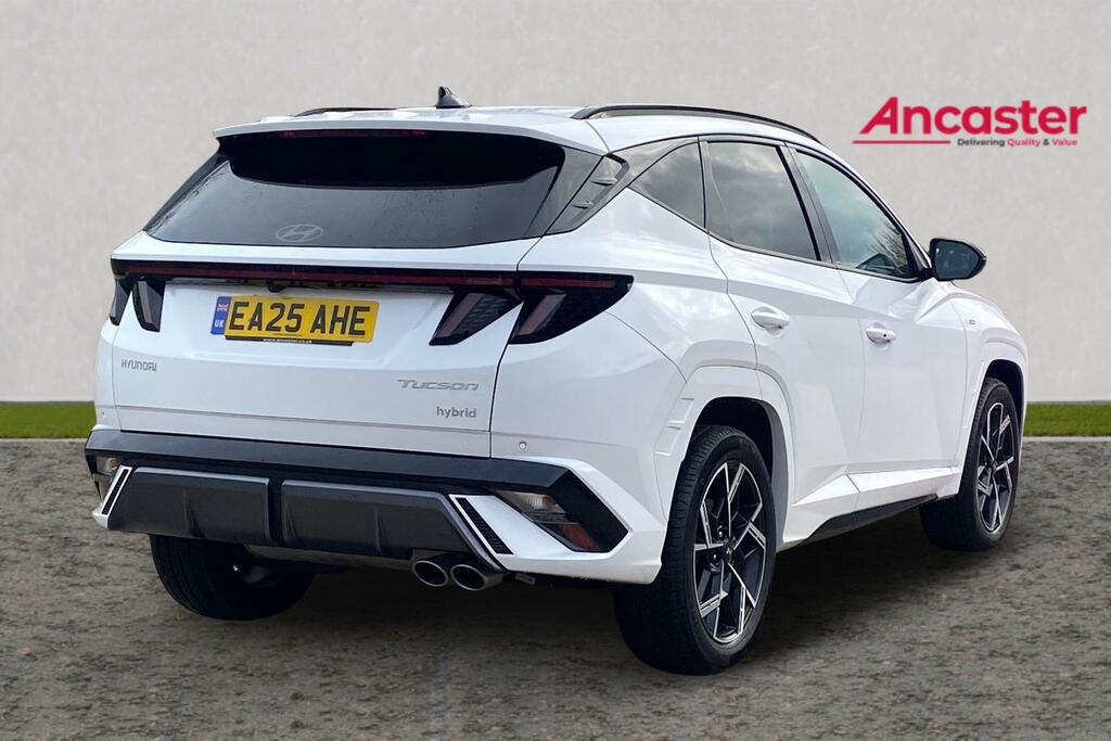 Hyundai Tucson 1.6T Hybrid N Line EA25AHE White #3