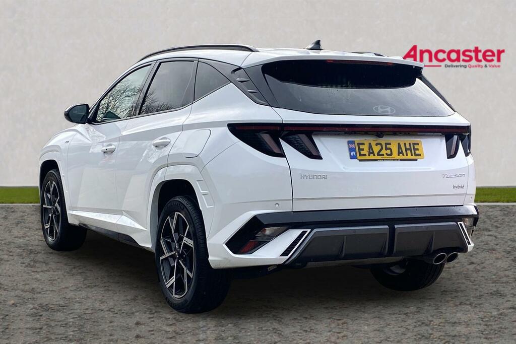 Hyundai Tucson 1.6T Hybrid N Line EA25AHE White #5