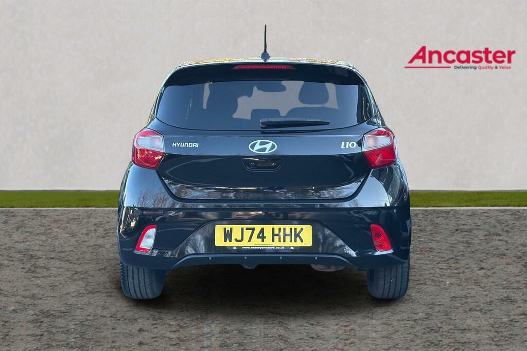 Hyundai I10 1.2 79 Premium Nav WJ74HHK Black #4